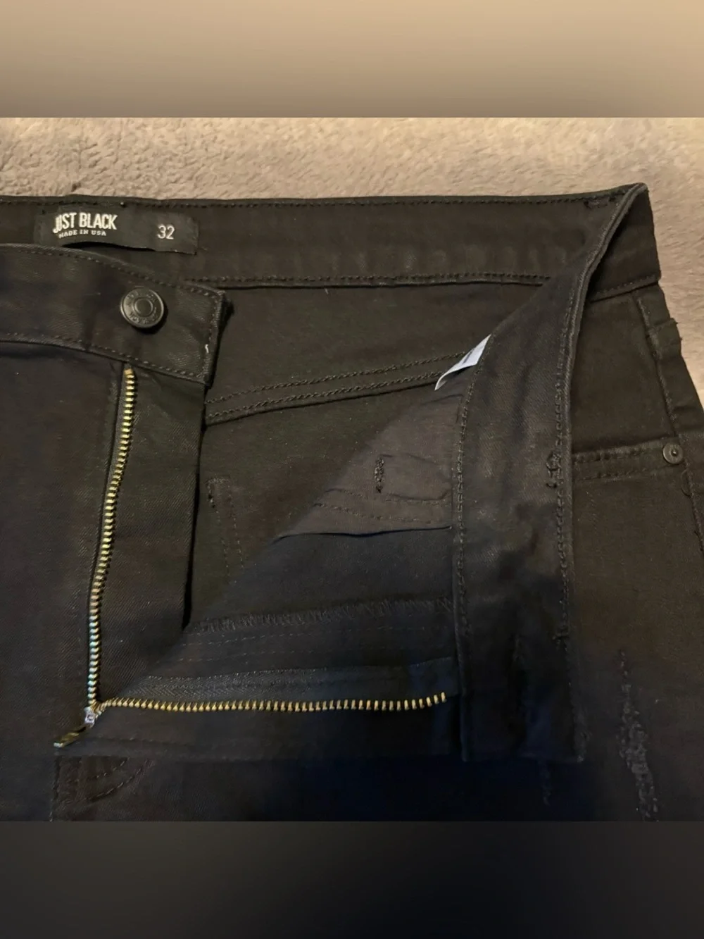 Just Black these just